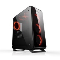 POWER BOOST VK-G3903S RGB Tempered Glass USB 3.0 Mid Tower Kasa (PSU Yok) - 1